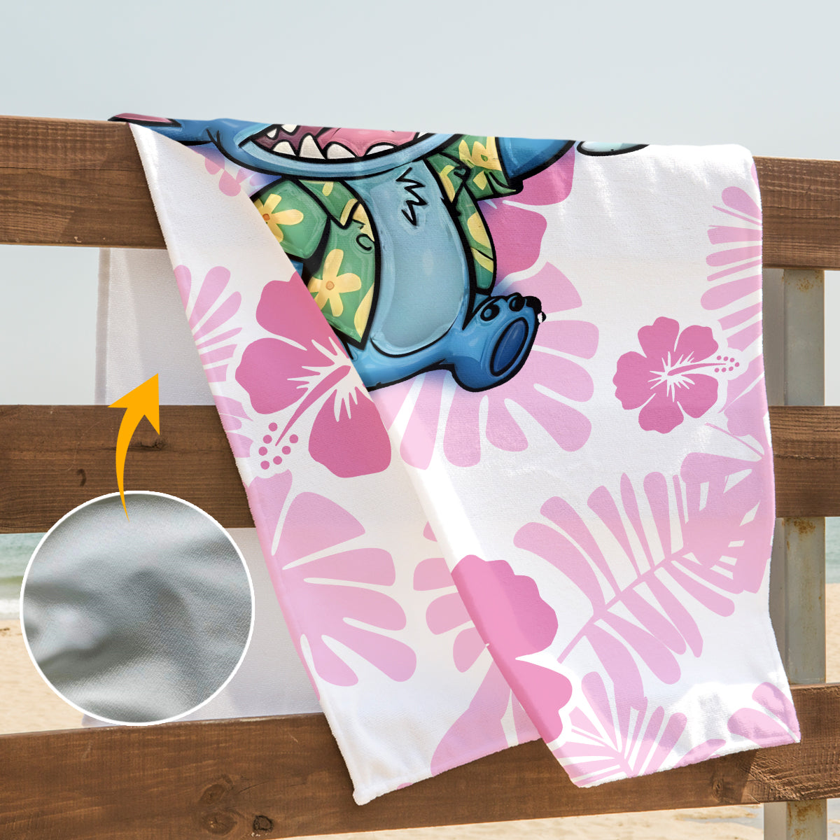Personalized Women's Ohana Swimsuit & Quick-Dry Beach Towel Set