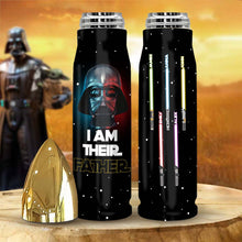 Load image into Gallery viewer, Personalized I Am Their Father Bullet Tumbler Custom Name Gift for Dad
