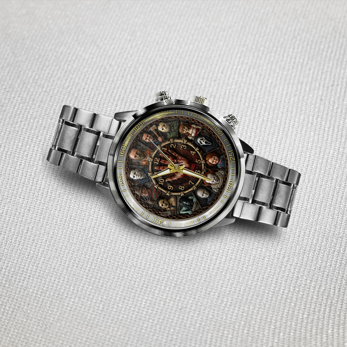 Personalized Horror Character Hand Watch Unique Halloween Gift