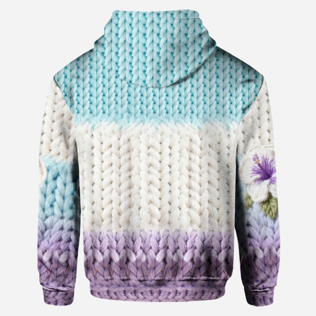 Personalized Blue Ohana Hoodie & Leggings Set for Kids