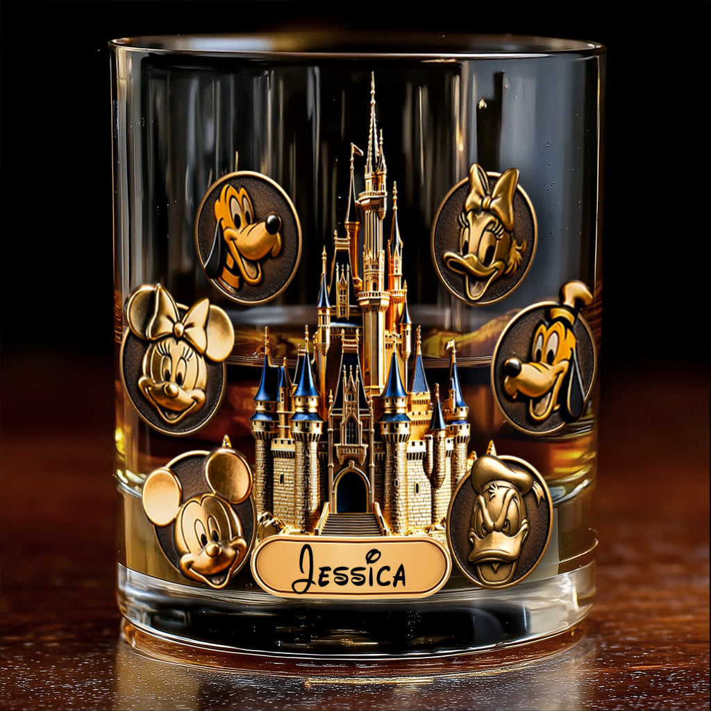 Personalized Whiskey Decanter Set Custom Name Gift for Dad