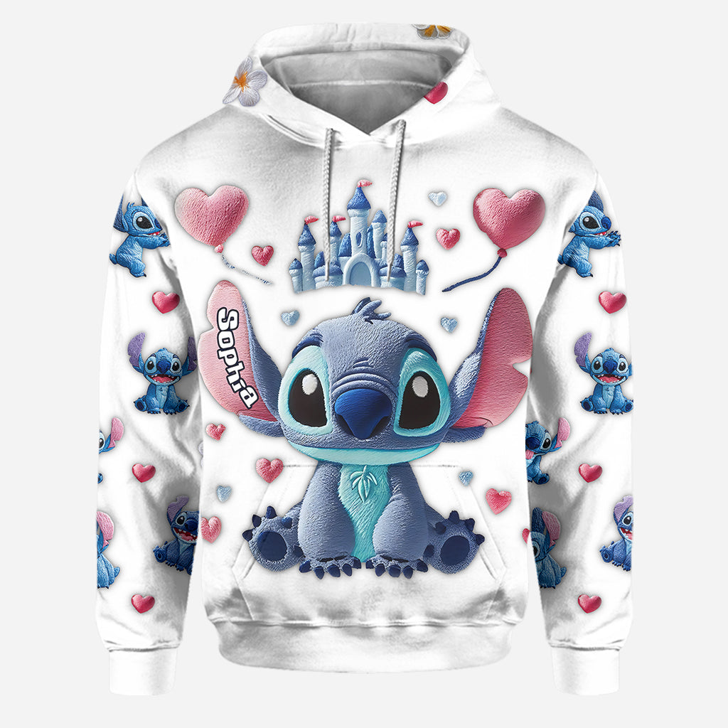 Personalized Ohana Hoodie and Leggings Set Custom Name Family Gift