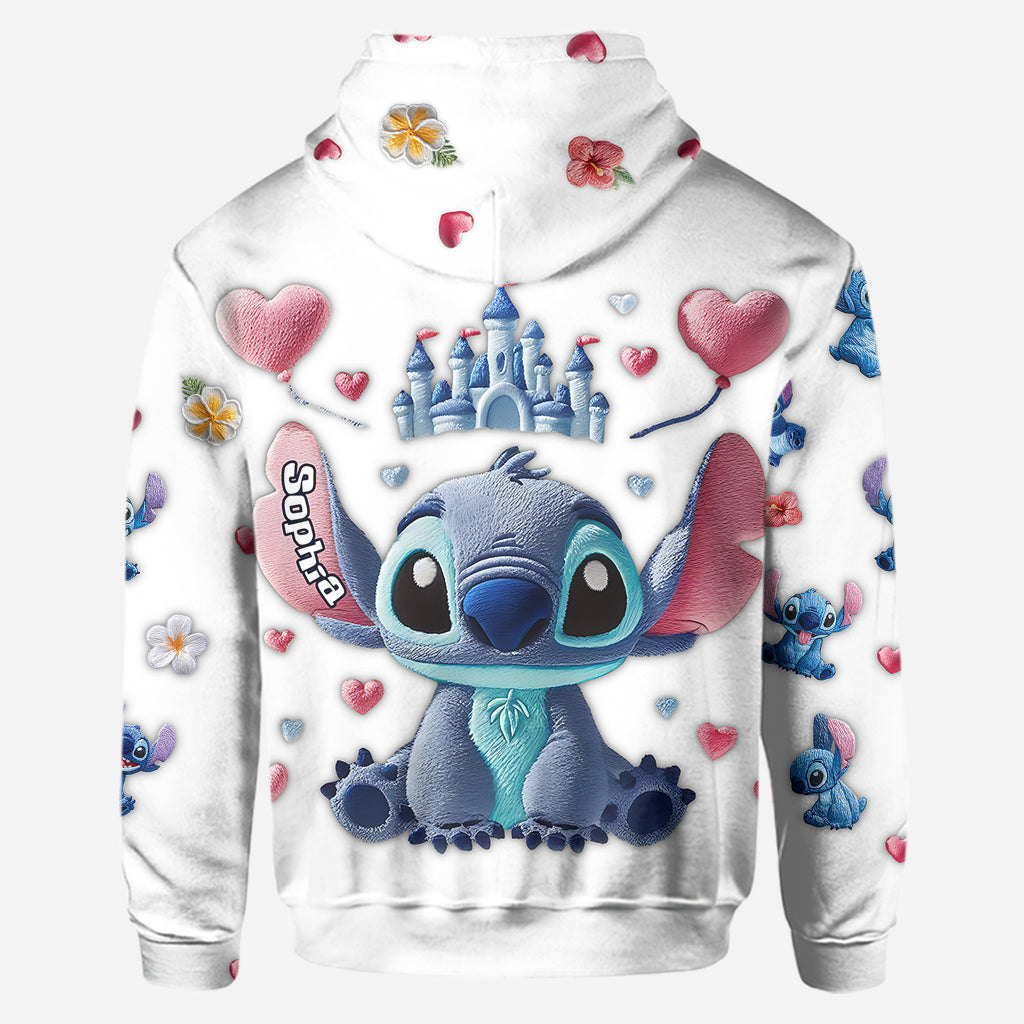 Personalized Ohana Hoodie and Leggings Set Custom Name Family Gift