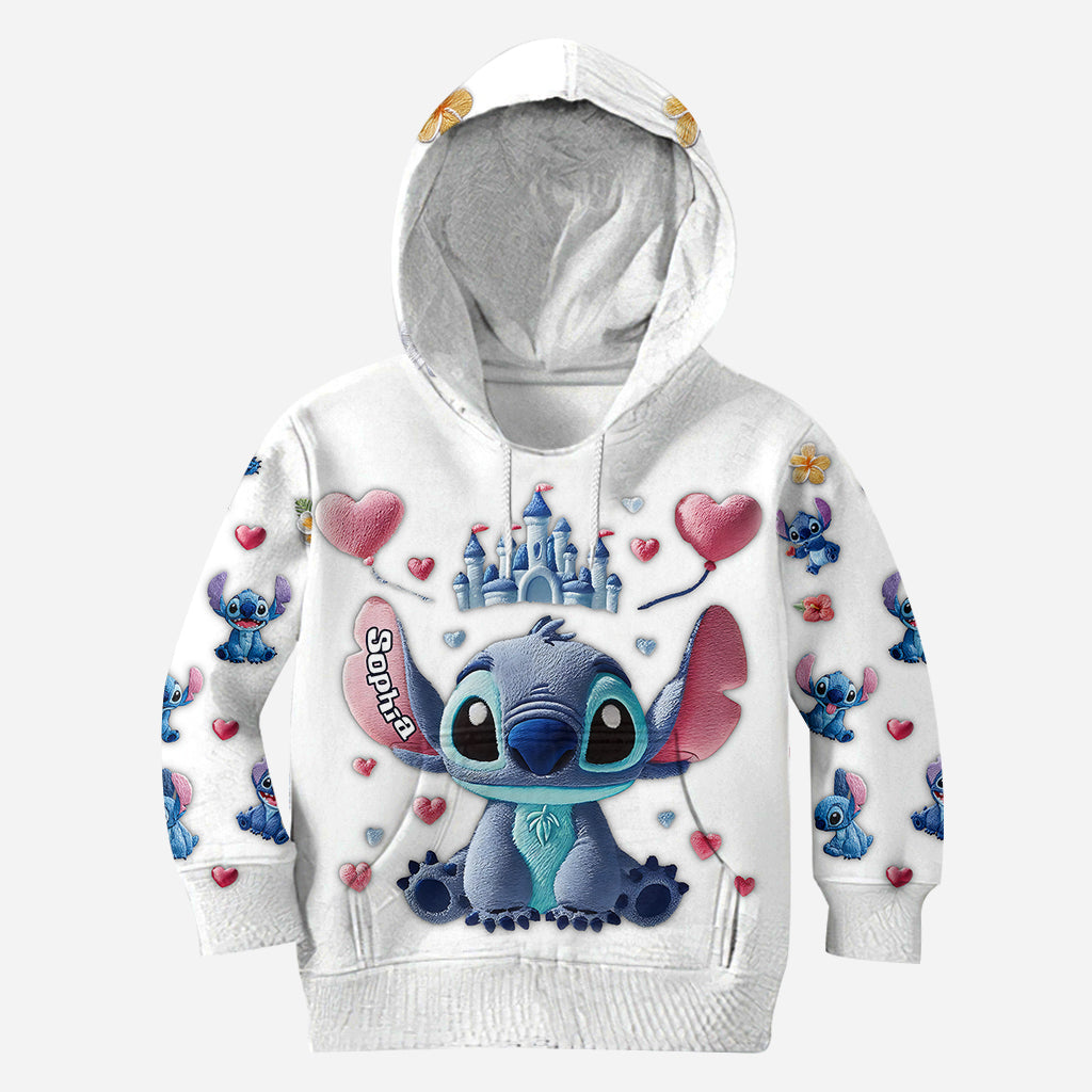 Personalized Ohana Hoodie and Leggings Set Custom Name Family Gift