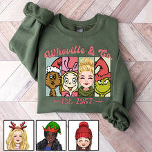 Load image into Gallery viewer, Personalized Whoville &amp; Co. Christmas All Over Shirt Gift
