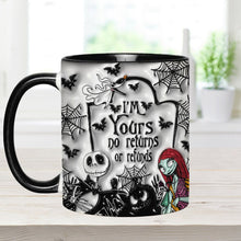 Load image into Gallery viewer, Personalized Halloween Accent Mug Custom Name for Couples
