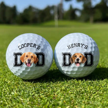 Load image into Gallery viewer, Personalized Photo Golf Ball Gift for Dog Dad or Cat Mom
