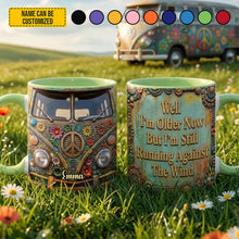 Load image into Gallery viewer, Personalized Hippie Accent Mug Custom Name Gift for Mom
