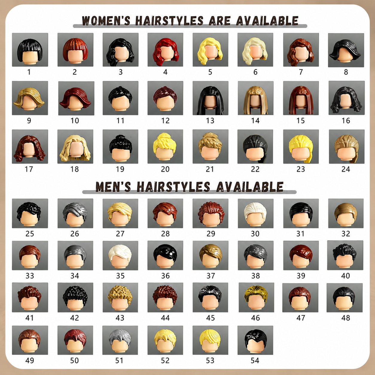 Custom Minifigure Building Blocks Gift for Graduation Family