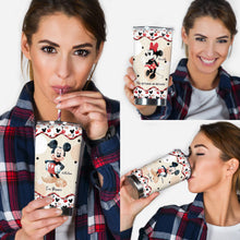 Load image into Gallery viewer, Personalized Mickey &amp; Minnie Mouse Tumbler Custom Name Gift for Couples

