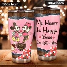 Load image into Gallery viewer, Personalized Couple Tumbler Custom Name Drinkware Gift
