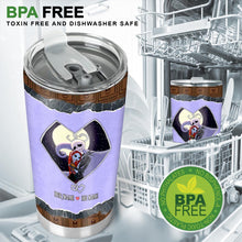 Load image into Gallery viewer, Personalized Couple Tumbler My Heart Is Happy Gift
