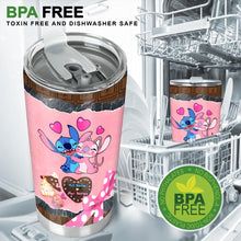Load image into Gallery viewer, Personalized Couple Tumbler My Heart Is Happy Gift for Partner
