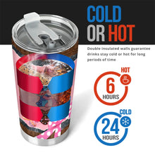 Load image into Gallery viewer, Personalized Couple Tumbler My Heart Is Happy Gift for Partner
