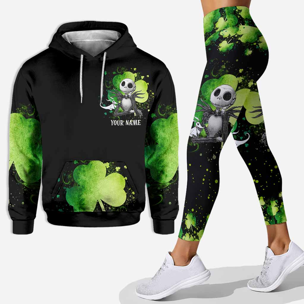 Personalized St. Patrick's Day Hoodie & Leggings Custom Name Gift