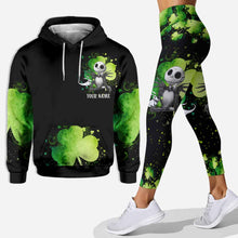 Load image into Gallery viewer, Personalized St. Patrick's Day Hoodie &amp; Leggings Custom Name Gift
