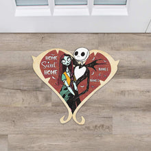 Load image into Gallery viewer, Personalized Nightmare Shaped Doormat Unique Home Decor Gift
