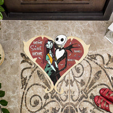 Load image into Gallery viewer, Personalized Nightmare Shaped Doormat Unique Home Decor Gift
