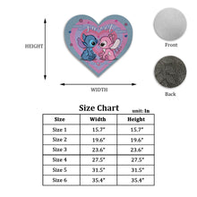 Load image into Gallery viewer, Personalized Heart-Shaped Doormat for Couples Home Decor Gift

