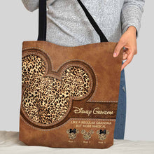 Load image into Gallery viewer, Personalized Disney Grandma Tote Bag Custom Name Gift for Mom

