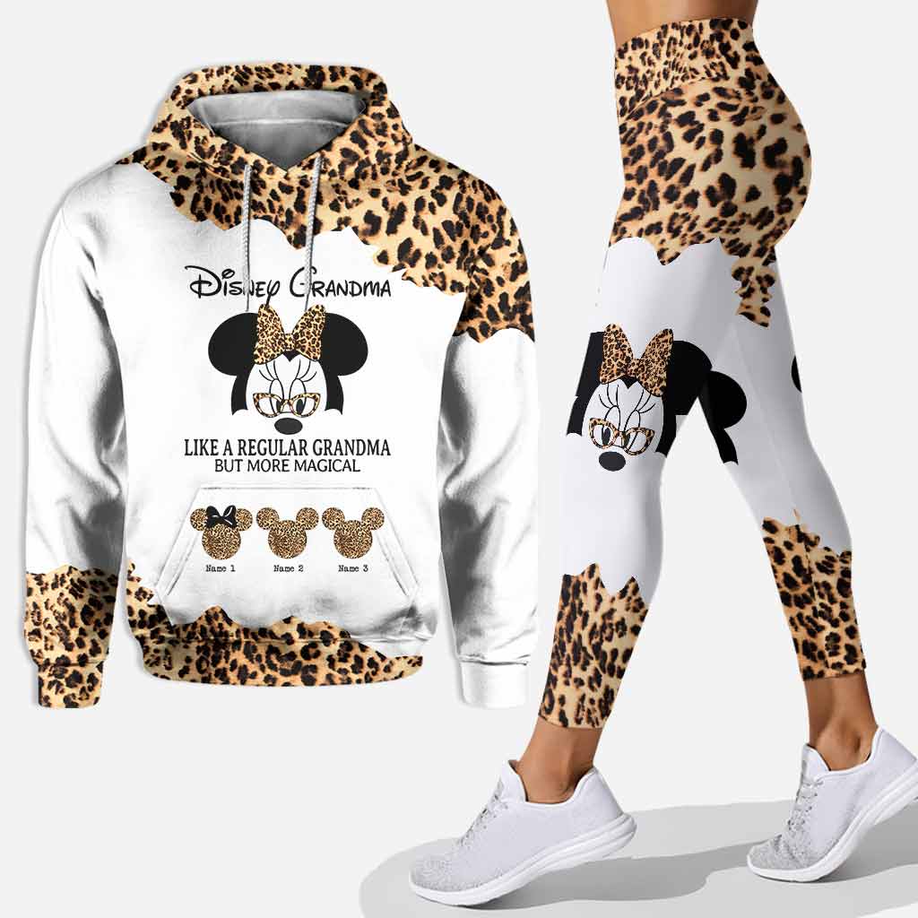 Personalized Mouse Hoodie and Leggings Set for Grandma | Mother's Day Gift