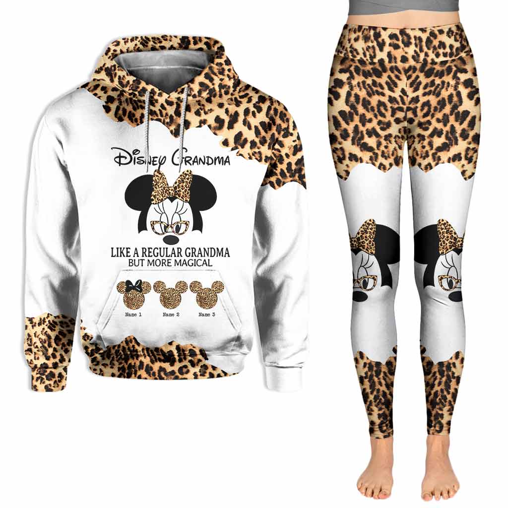 Personalized Mouse Hoodie and Leggings Set for Grandma | Mother's Day Gift