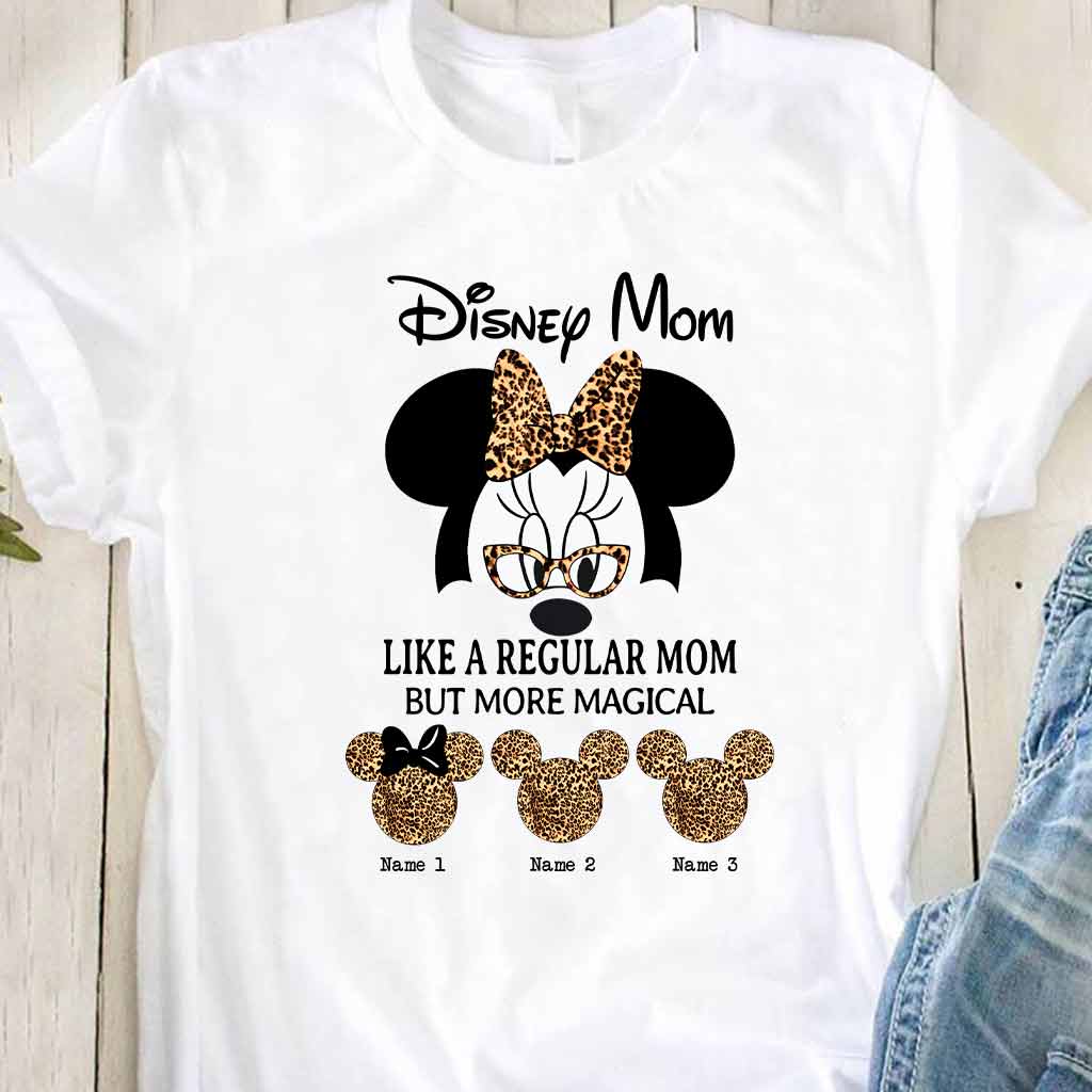 Personalized Disney Mom T-shirt & Hoodie Gift for Mother's Day