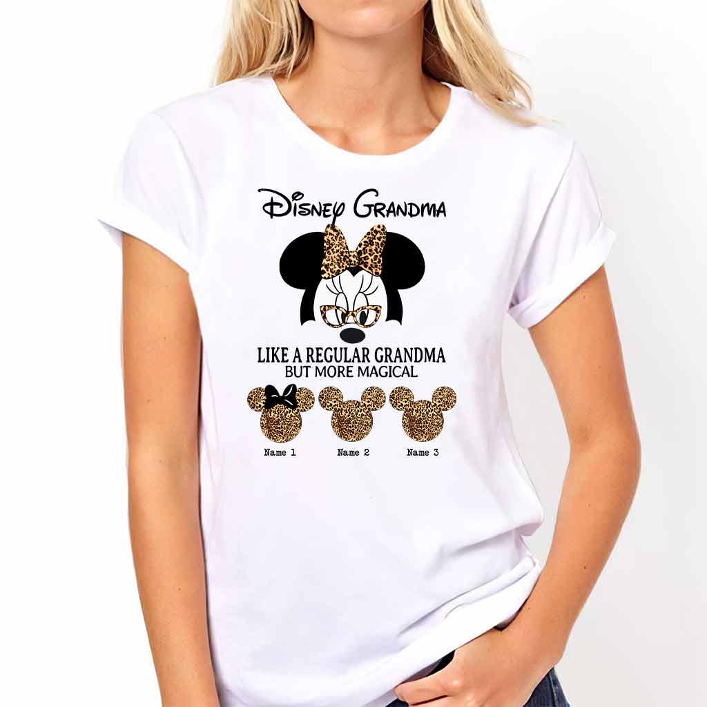 Personalized Disney Grandma T-Shirt & Hoodie Gift for Mother's Day