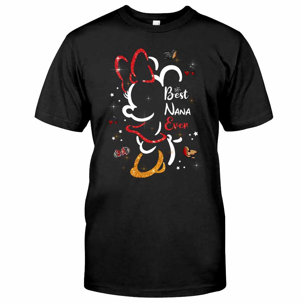 Personalized Mouse T-Shirt and Hoodie Best Grandma Gift for Mother's Day