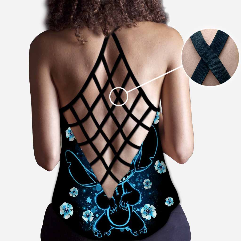 Personalized Ohana Cross Tank Top Unique Summer Gift
