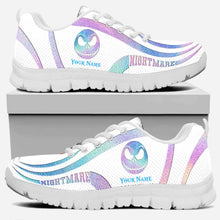 Load image into Gallery viewer, Personalized Colorful Nightmare Sneakers Custom Name Gift
