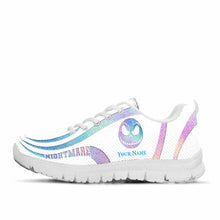 Load image into Gallery viewer, Personalized Colorful Nightmare Sneakers Custom Name Gift
