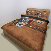 Load image into Gallery viewer, Personalized Nightmare Couple Bedding Set with Custom Names
