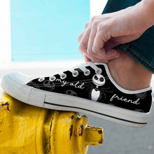 Load image into Gallery viewer, Personalized Low Top Shoes Custom Name Halloween Gift
