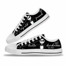 Load image into Gallery viewer, Personalized Low Top Shoes Custom Name Halloween Gift
