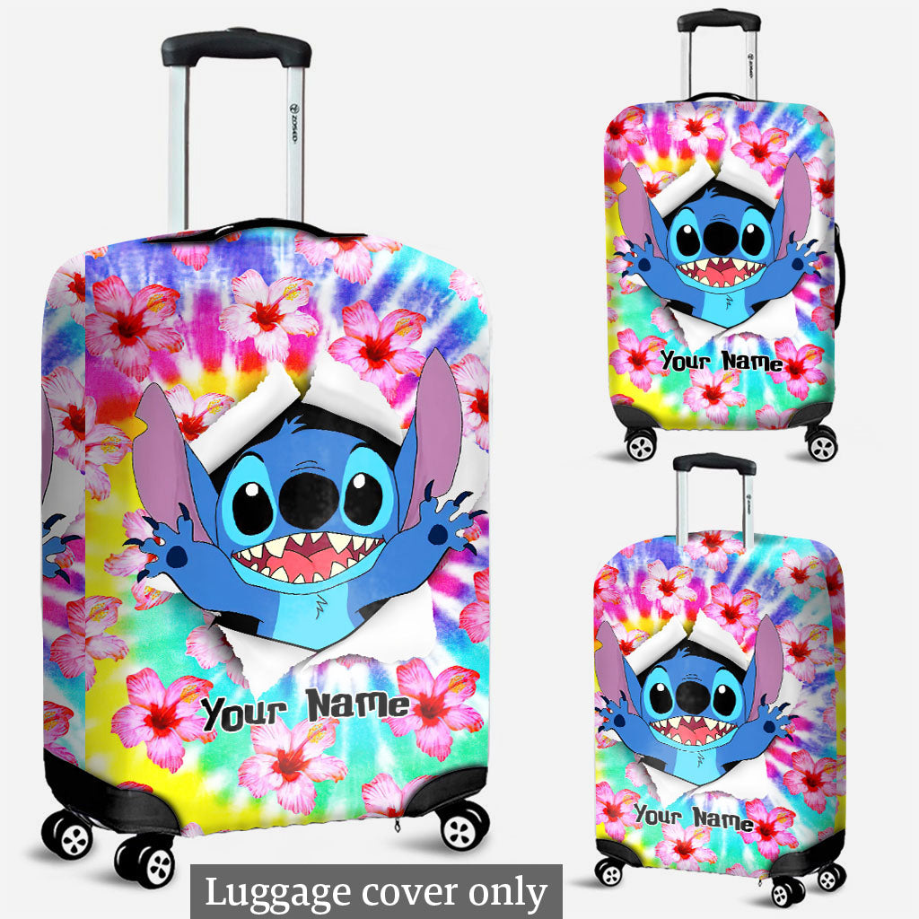 Personalized Ohana Luggage Cover Custom Design for Travel