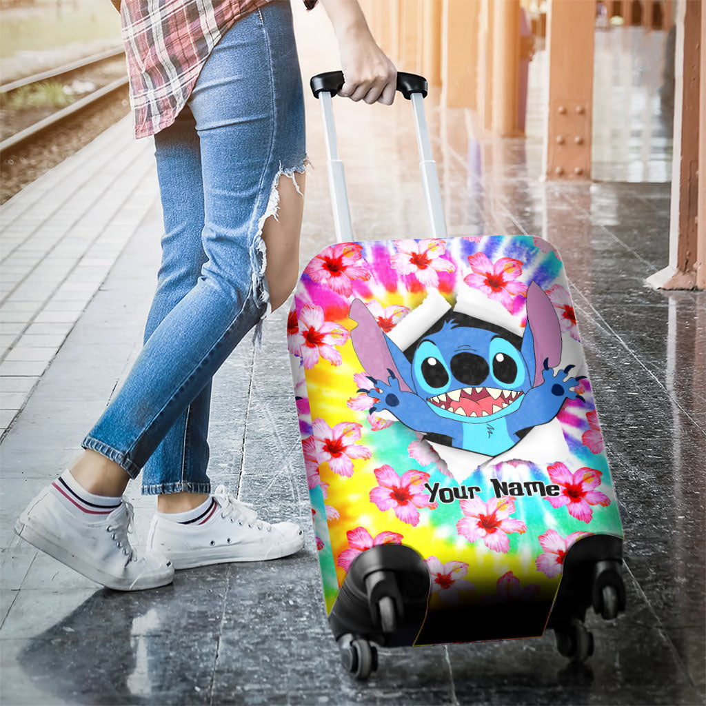 Personalized Ohana Luggage Cover Custom Design for Travel