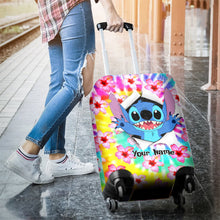 Load image into Gallery viewer, Personalized Ohana Luggage Cover Custom Design for Travel
