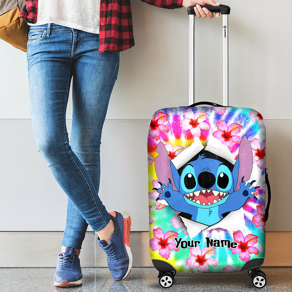 Personalized Ohana Luggage Cover Custom Design for Travel