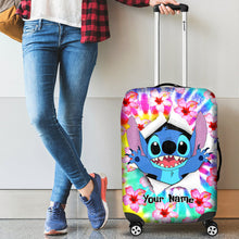 Load image into Gallery viewer, Personalized Ohana Luggage Cover Custom Design for Travel

