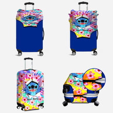 Load image into Gallery viewer, Personalized Ohana Luggage Cover Custom Design for Travel
