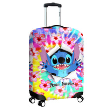 Load image into Gallery viewer, Personalized Ohana Luggage Cover Custom Design for Travel
