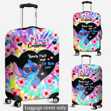 Load image into Gallery viewer, Personalized Luggage Cover Custom Name Travel Accessory
