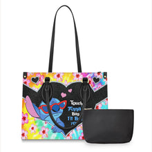 Load image into Gallery viewer, Personalized Ohana Leather Handbag Custom Name Gift for Her

