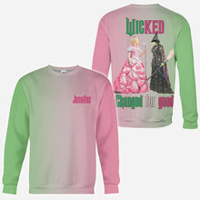 Load image into Gallery viewer, Personalized Witch All Over Shirt Custom Name Gift for Halloween
