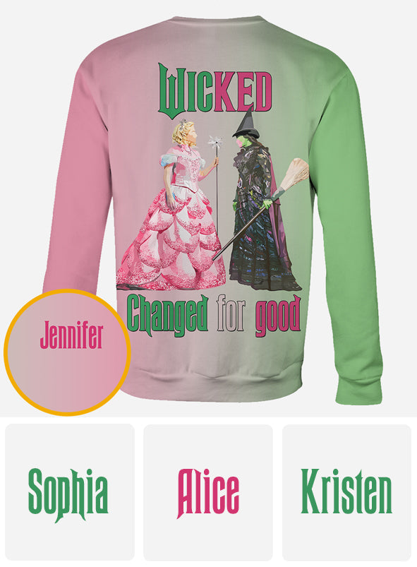 Personalized Witch All Over Shirt Custom Name Gift for Halloween