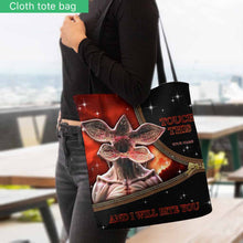 Load image into Gallery viewer, Personalized Stranger Things Tote Bag Custom Name Gift
