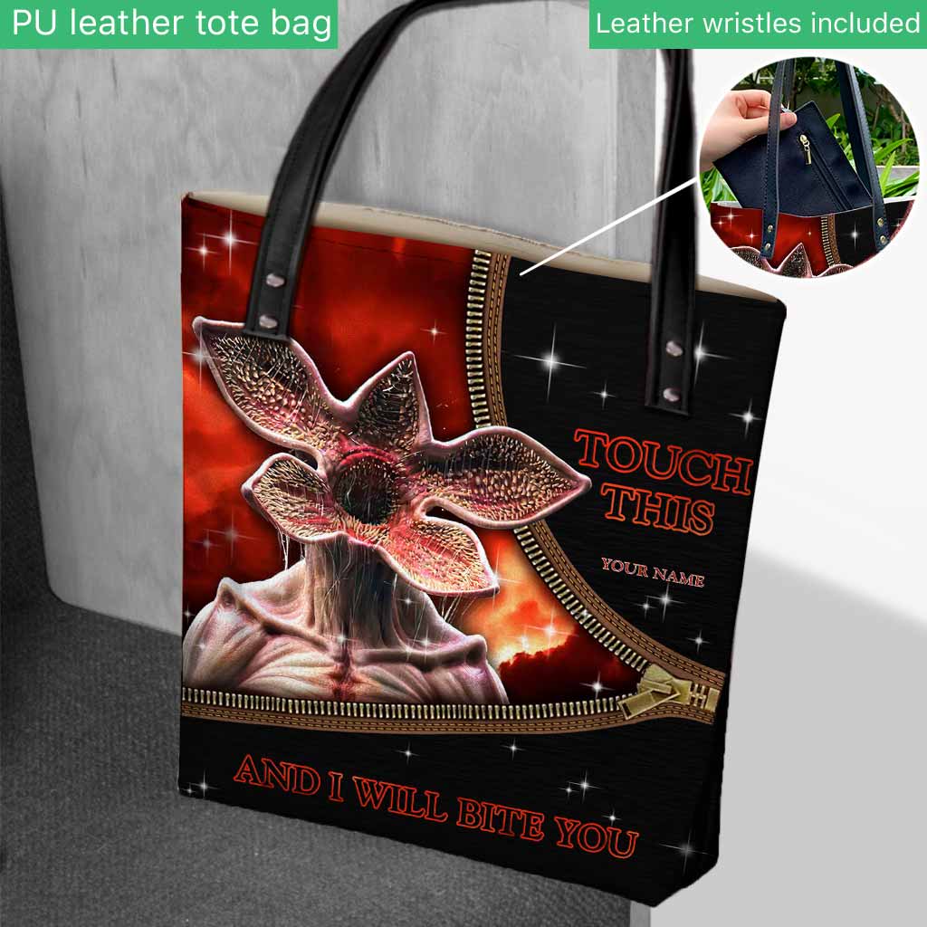 Personalized Stranger Things Tote Bag Custom Name Gift