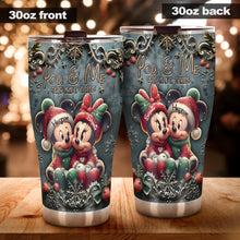 Load image into Gallery viewer, Personalized Tumbler You &amp; Me Custom Name Holiday Gift

