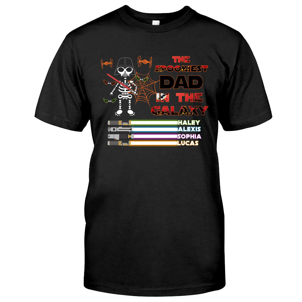 Personalized Halloween T-Shirt & Hoodie for Dad | Spookiest Gift Idea
